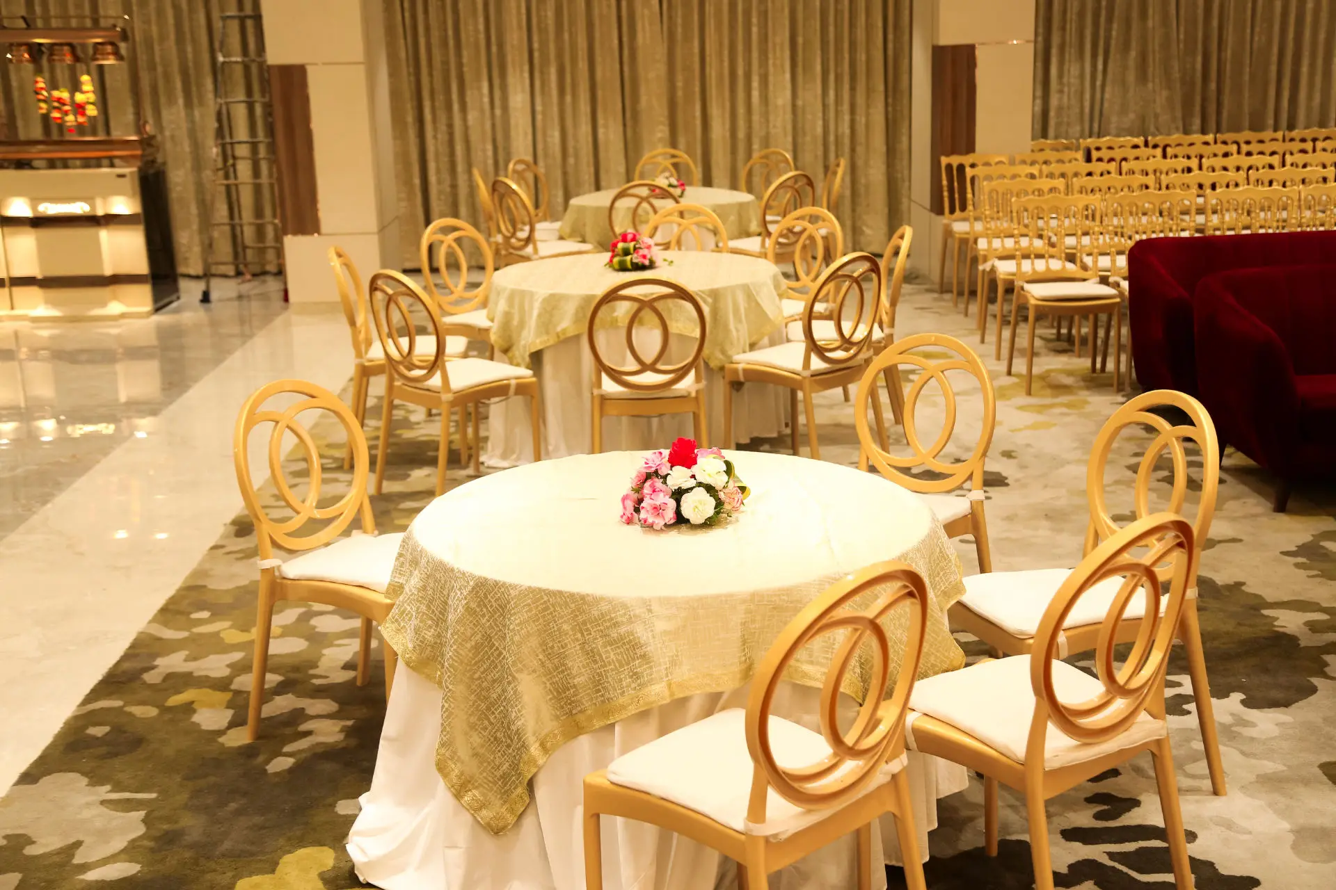 Party hall for Holi celebration in Mumbai